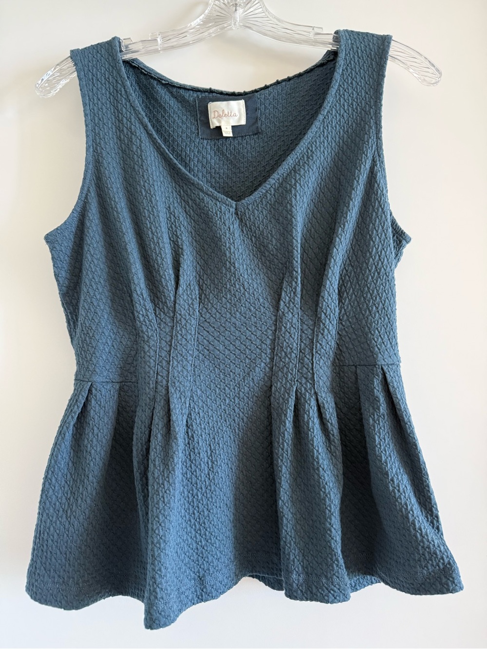 Anthropologie Deletta Peplum Top NWOT